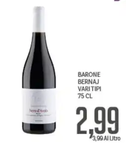 Supermercati Piccolo Barone Bernaj Nero d'Avola offerta