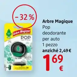 dm drogerie markt Arbre Magique Pop deodorante per auto offerta