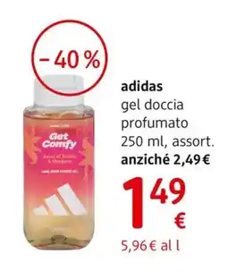 dm drogerie markt adidas gel doccia profumato offerta