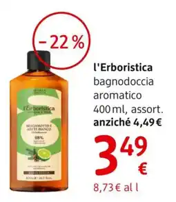 dm drogerie markt l'Erboristica bagnodoccia aromatico offerta