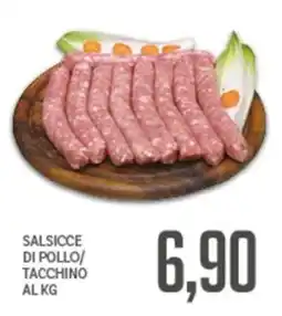 Supermercati Piccolo Salsicce di pollo/tacchino offerta