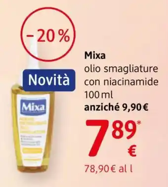 Mixa olio smagliature con niacinamide