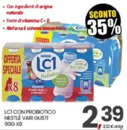 Eurospar LC1 con probiotico Nestlé offerta