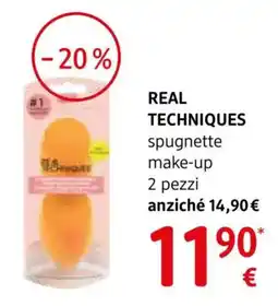 dm drogerie markt Real Techniques spugnette make-up offerta