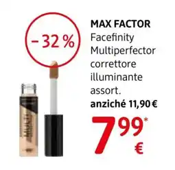 dm drogerie markt Max Factor Facefinity Multiperfecto correttore illuminante assort. offerta