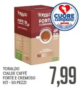 Supermercati Piccolo Toraldo cialde caffè forte e cremoso offerta