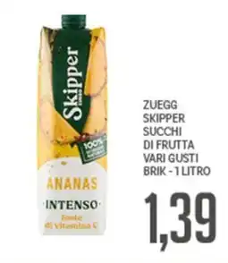 Supermercati Piccolo Skipper succhi di frutta vari gusti offerta