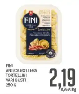 Supermercati Piccolo Fini Antica Bottega Tortellini Vari Gusti offerta