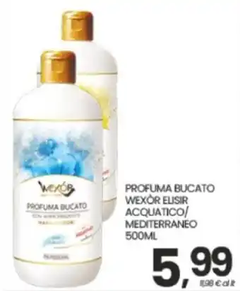 Profuma bucato Wexör Elisir acquatico