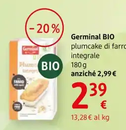 dm drogerie markt Germinal BIO plumcake di farro integrale offerta