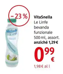 dm drogerie markt VitaSnella Le Linfe offerta