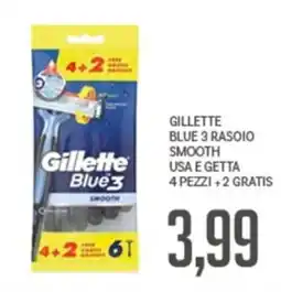 Supermercati Piccolo Gillette Blue 3 rasoi offerta