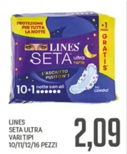 Supermercati Piccolo Lines seta ultra offerta