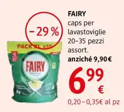 dm drogerie markt Fairy caps per lavastoviglie offerta