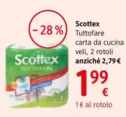 dm drogerie markt Scottex carta da cucina veli offerta