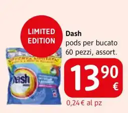 dm drogerie markt Dash pods per bucato offerta