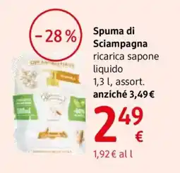 dm drogerie markt Spuma di Sciampagna offerta