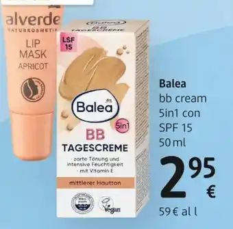 Balea bb cream 5in1 con SPF 15