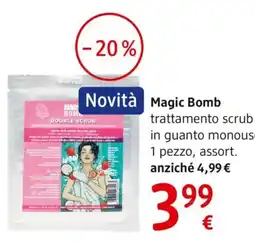 dm drogerie markt Magic Bomb trattamento scrub offerta