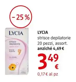 dm drogerie markt LYCIA strisce depilatorie offerta