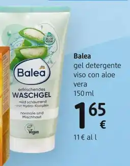 dm drogerie markt Balea gel detergente viso con aloe vera offerta