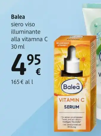 Balea siero viso illuminante alla vitamna C