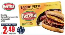 Elite Beretta Bacon fette pancetta affumicata offerta