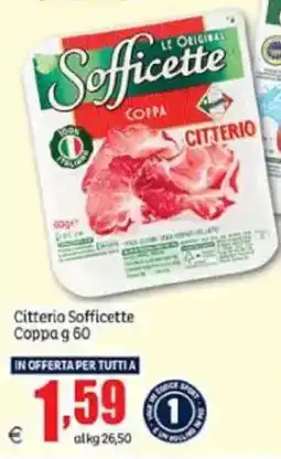 Elite Citterio Sofficette Coppa offerta