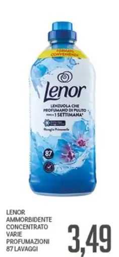 Supermercati Piccolo Lenor ammorbidente concentrato offerta