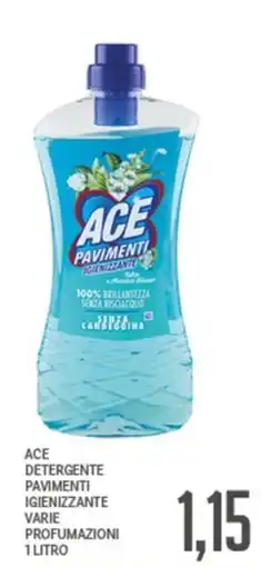 Supermercati Piccolo Ace detergente pavimenti igienizzante offerta