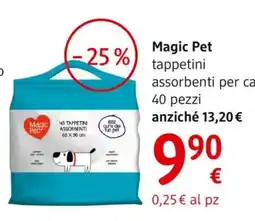 dm drogerie markt Magic Pet tappetini assorbenti per ca offerta