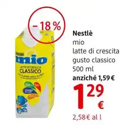 dm drogerie markt Nestlé mio latte di crescita classico offerta