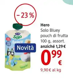 dm drogerie markt Hero Solo Bluey offerta