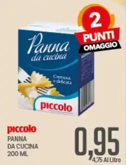 Supermercati Piccolo Panna da cucina piccolo offerta