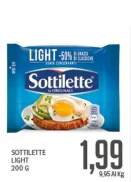 Supermercati Piccolo Sottilette light offerta