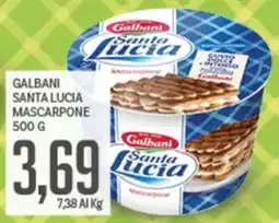 Supermercati Piccolo Galbani Santa Lucia Mascarpone offerta