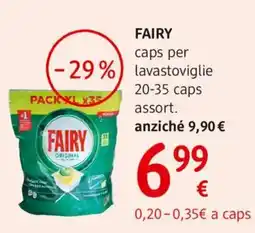 dm drogerie markt Fairy caps per lavastoviglie offerta