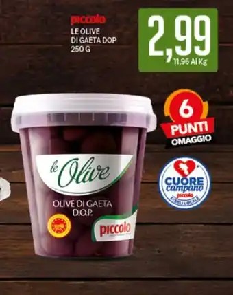 Supermercati Piccolo Le Olive piccolo offerta