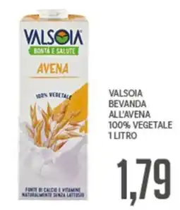 Supermercati Piccolo Valsòia bevanda all'avena offerta