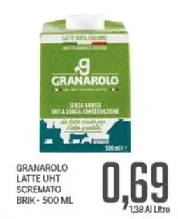 Supermercati Piccolo Granarolo latte UHT scremato offerta