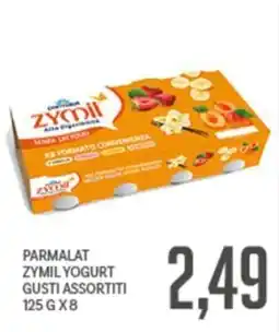 Supermercati Piccolo Parmalat Zymil yogurt gusti assortiti offerta