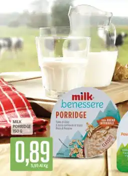 Supermercati Piccolo milk benessere porridge offerta