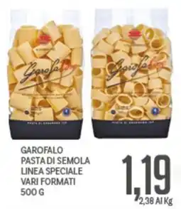 Supermercati Piccolo Garofalo pasta di semola linea speciale offerta