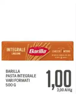 Supermercati Piccolo Barilla pasta integrale offerta