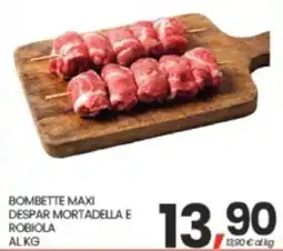 Eurospar Bombette Maxi Despar Mortadella e Robiola offerta