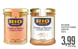 Supermercati Piccolo Rio mare Filetti di Tonno offerta