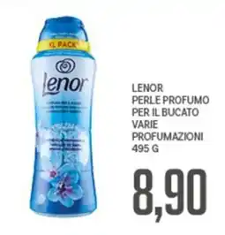 Supermercati Piccolo Lenor perle profumo per il bucato offerta