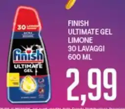 Supermercati Piccolo Finish ultimate gel limone offerta