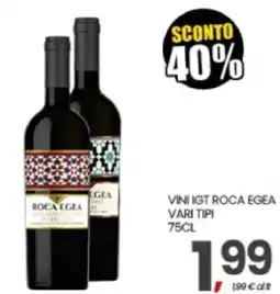 Eurospar Vini IGT Roca Egea offerta