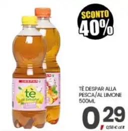 Eurospar Tè Despar al limone offerta